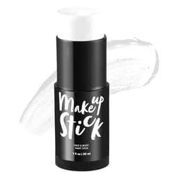 Spooktacular Creations Halloween Makeup Face and Body Paint Makeup Stick , Oily Waterproof Foundation Stick for Cosplay Zombie Skeleton Clown for Adult and Kids Party Dress Up (1 Oz, White )