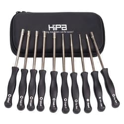Hipa Carburetor Adjustment Tool Kit for 2 Cycle Engine Carb Tune up Adjusting Tool— Husqvarna Craftsman Chainsaw Echo STHIL Poulan MTD Ryobi Homelite Trimmer with Case,10 PAC