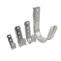SYSTEC101 J Hook with No Attachment - Heavy Duty Metal Cable & Wire Support - J-Hook Hangers for Attaching Wall Mounting to Vertical Surfaces - Premium Stainless-Steel Wall Cable Hooks 1-5/16 inch (50 Pack)