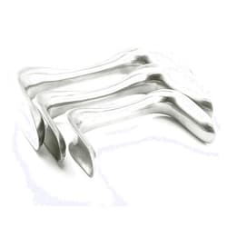 OdontoMed2011 Set of 3 Sims Speculum Stainless Steel