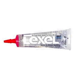 Sashco Lexel Weatherproofing Caulk, Clear, 5.0oz, 4-Pack