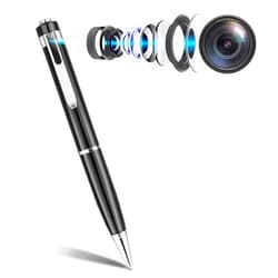 SEHOINTL Spy Pen Camera, Hidden Mini Camera, Spy Cam with 2.5 Hours Recording, Body Camera Pen HD 1080P with Picture Taking, Mirco Camera for Business Conference Classroom Learning