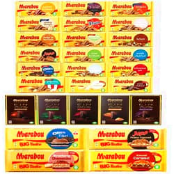 Marabou Chocolate (Pack of 10) - Pick Any 10 bars from 26 Flavors,65 ounces