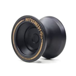 MAGICYOYO HOTDIGGIDY Yo-Yo - 6061 Aluminum - Dylan Kowalski Signature YoYo (Black with Gold Logo)