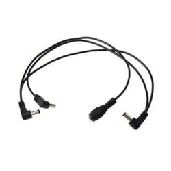 MEELYHOMEZQA 3 Way guitare pédale d'effet Daisy Chain Power Supply Adapter Cable Splitter