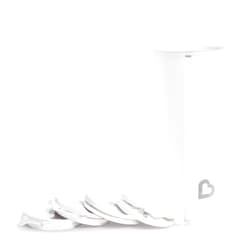 Munchkin® Toss™ Portable Disposable Diaper Pail, Holds up to 150 Newborn Diapers, 5 Pack, White