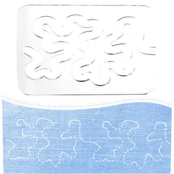 Abeillo Meander Quilting Templates,Free Motion Quilting Template,Arcylic Quilting Templates Rulers,Transparent Quilting Templates for Industrial and Domestic Sewing Machines