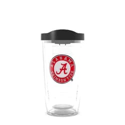 Tervis Made in USA Double Walled University of Alabama Crimson Tide Insulated Tumbler Cup Keeps Drinks Cold & Hot, 16oz, Emblem
