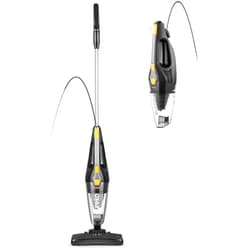 Eureka Blaze Stick Vacuum Cleaner, Powerful Suction 3-in-1 Small Handheld Vac with Filter for Hard Floor Lightweight Upright Home Pet Hair, Dark Black