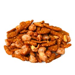 Anna and Sarah Mix Party Honey Roasted Sesame Stick, Honey Roasted Sesame Chips and Peanut Toffee Mix in Resealable Bag 2 lbs