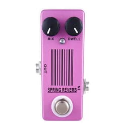 MDYFVI Mini Single Guitar Effect Pedal SPRING REVERB MP-51 True Bypass Metal Electric Guitar Parts efeito guitarra