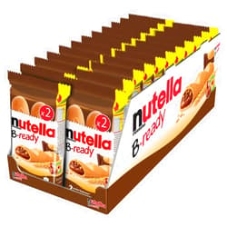 Bready Nutella B-ready Wafer filled with Nutella 32 pieces (T2 x 16)