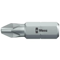 Wera Series 1 851/1 Z Set SB Sheet Metal Bit, Phillips 1 x PH1, PH2, PH3