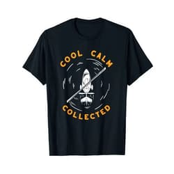 Lightflyer Co. Cool Calm Collected - Gyrocopter Autogyro Gyroplane T-Shirt