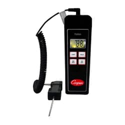 Cooper-Atkins TM99A Thermistor Temperature Instrument with 1075 General Purpose Probe and Pouch, -40°F to 302°F Temperature Range, Black
