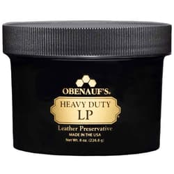 Obenauf's Heavy Duty LP Leather Preservative (8oz) All Natural Horsehair Bristle Brush - Leather Boots and Shoes Care for Use with Leather Oil, Leather Conditioner, Leather Preservative