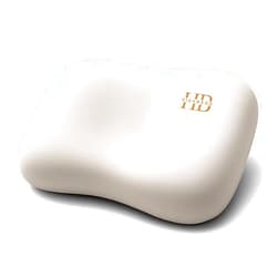 HighBeds Side Sleeper Pillow – Soft Ergonomic Cervical-Neck-Pillow for Neck Pain Relief, Ice Silk Zipperless Pillowcase, Eco Friendly and Durable Material (White)