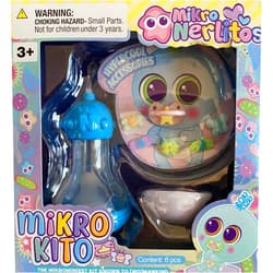 Disroller Distroller Neonate Nerlie Mikro Nerlitos Accessories Micro Kit (Blue Set with Pink Pacifier)