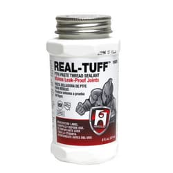 Hercules 15620 Real-Tuff Heavy Duty PTFE Pipe Thread Sealant, White, 8 oz.
