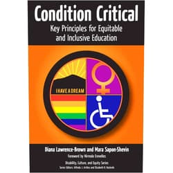 By Diana Lawrence-Brown (Author), Mara Sapon-Shevin (Author), Alfredo J. Artiles (Series Editor), Elizabeth B. Kozleski (Series Editor) & 1 more Condition Critical―Key Principles for Equitable and Inclusive Education (Disability, Culture, and Equity Series)