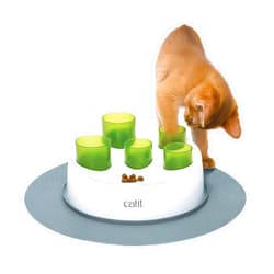 Catit Senses 2.0 Digger Interactive Slow Feeder - Turn Mealtime into Play Time