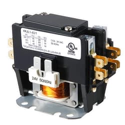 Dreyoo Carrier HVAC Motor Contactor, 24V 40 A Coil 1 Pole Replacement Relays Compatible with C230B, Air Conditioner, Heat Pump, Refrigeration Systems(1 Pack)