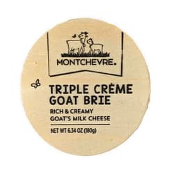 Generic Triple Creme Goat Brie Montchevre 6.34 oz