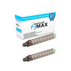 SuppliesMAX Compatible Replacement for Ricoh MP-C4503/C4504/C5503/C6003/C6004 Black Toner Cartridge (2/PK-33000 Page Yield) (Type MP-C6003) (841853_2PK)