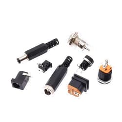 UVITJEPKA DC Power Supply Male and Female Plug Socket 10Pcs DC-005/DC002/DC022/DC023/DC025/DC099 Connector 5.5-2.1/2.5mm/1.35mm/1.7mm New 2025 for Arrival High for Quality