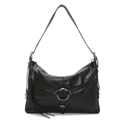 Vince Camuto Womens Baile Leather Hobo Handbag