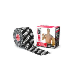 RockTape Extra Sticky Kinesiology Tape - Athletic Tape for Muscle Pain Relief, Injury Recovery - Microscopic Skin Lifting & Decompression - Sweat & Water Resistant