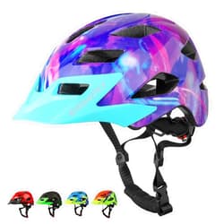 EXCLUSKY Kids Helmet, Exclusky Kids Bike Helmet Adjustable Safety Lightweight Children Bicycle Helmet for Kids Skating Cycling Scooter Boys and Girls Bicycle Helmets Ages 3-5-8-14