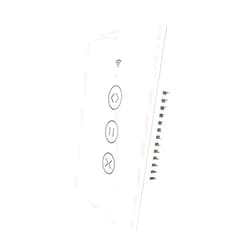 MOES WiFi Smart Curtain Switch Motorized Roller Blinds Shutter Switch,Smart Life/Tuya APP Remote Control,Compatible with Alexa Echo and Google Home