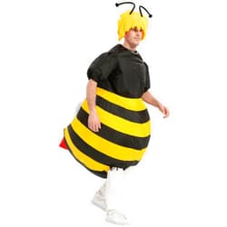 JYZCOS Inflatable Bee Costume Adult Blow up Halloween Fancy Dress