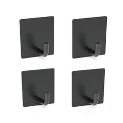 Ant Mag Magnetic Key Holders 4 Pack Wall Mount with No Damage Hanging Magnet Key Hooks for Metal Doors Fridge Cabinet & Entryway