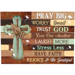 TaeYsck Insprational Stamped Cross Stitch Kits for Adults Beginner, Easy Counted Cross Stitch Kits Printed Christ Stitching Patterns Dimensions Needlepoint Art Crafts Embroidery Kits for Adults Beginners