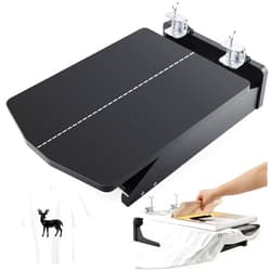 Caydo Screen Printer, 1 Color 1 Station Silk Screen Printing Press, Unique Hinge Design Wood Screen Printing Table for T-Shirt DIY Printing and Screen Printing Beginners(Screen Frame Not Included)