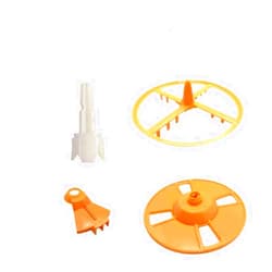 Heisenberg 5 Pieces Replacement Parts Compatible w/Baby Brezza Formula Pro Advanced FRP0046