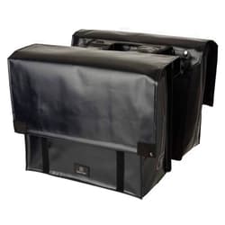 FAST RIDER FastRider Cargo Tarpaulin Dubbele Fietstas - 46 L - Zwart