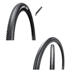CHAOYANG Chao YANG Mountain Bike Tire Replacement Kit, 26’’×1.95 + Road Bike Tire Set，700x23C，2-Pack
