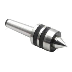 Yunnergo MT4 Ball Bearing Morse Taper Medium Duty Live Center Triple Bearing Lathe for Wood and Metal Lathe CNC Work (Internal Rotation Type)