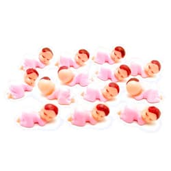 Tayarana Mini Plastic Babies for Party Favor Decor Party Decorations Baby Shower Party Game Ice Cube Game (1
