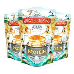 Birch Benders Performance Protein Pancake and Waffle Mix with Whey Protein by Birch Benders, 16 Grams Protein Per Serving, Non-GMO Verified, Just Add Water, 48 Ounce (16oz 3-pack) 1 Pound (Pack of 3)