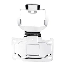 YDLMT Chrome Motorcycle License Plate Relocation Bracket Tag Holder Mount for Harley CVO Electra Road Glide FLHTKSE FLHTCU FLHTCUL FLHTKL 2014-2023