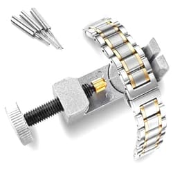 Marsrut Effortlessly Adjust Watch Band with Metal Adjustable Strap Bracelet Link Pin Remover Repair Tool Kit! Perfect for Watches of Any Brand and Style.