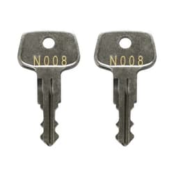VIDABTE N008 Series Frame Key,Roof Rack Replacement Key,Replacement Keys for Thule Ski, Roof,Cargo Box, Carrier Racks and Crossbars [Code N008]