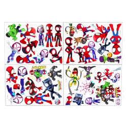 Joi-Fun 37PCS Spideyman PVC wall Stickers for Kids. Self - Adhesive, Removable, Great for Boys' Rooms, Nurseries, and Play Areas.