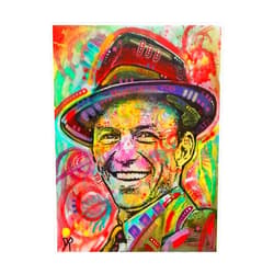 Trademark Fine Art Frank Sinatra III by Dean Russo, 14x19-Inch
