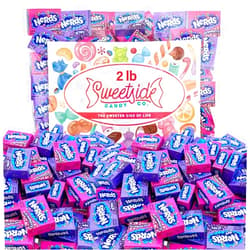 SWEETSIDE CANDY CO. Bulk Nerds Candy 2lbs Pack – Nerds Mini Boxes Grape and Strawberry Hard Candy, Nerds Bulk, Nerds Candy Mini Boxes – Delicious Individually Wrapped Candy for Easter, Kids, Office Party