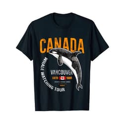 Kanada Canada Day Orcawal Geschenk Canada Toronto Montreal Vancouver Canada Flags T-Shirt